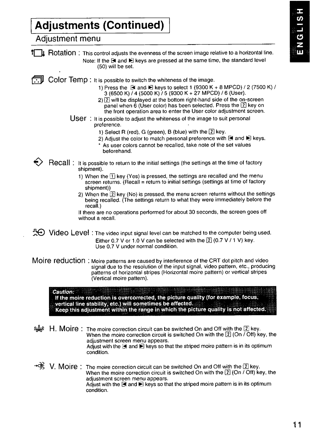 Panasonic TX-D9S45MB manual 