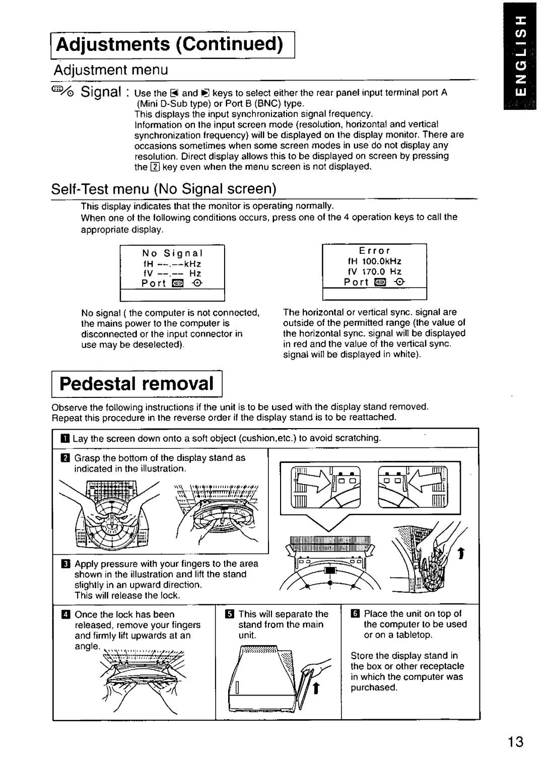 Panasonic TX-D9S45MB manual 