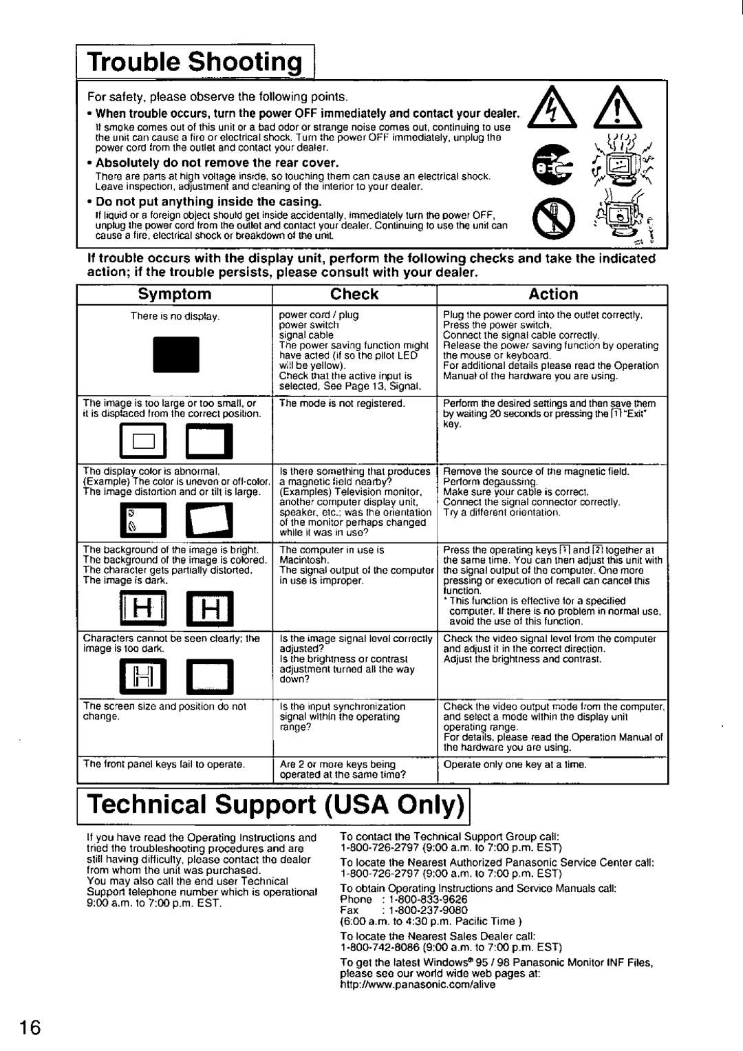 Panasonic TX-D9S45MB manual 