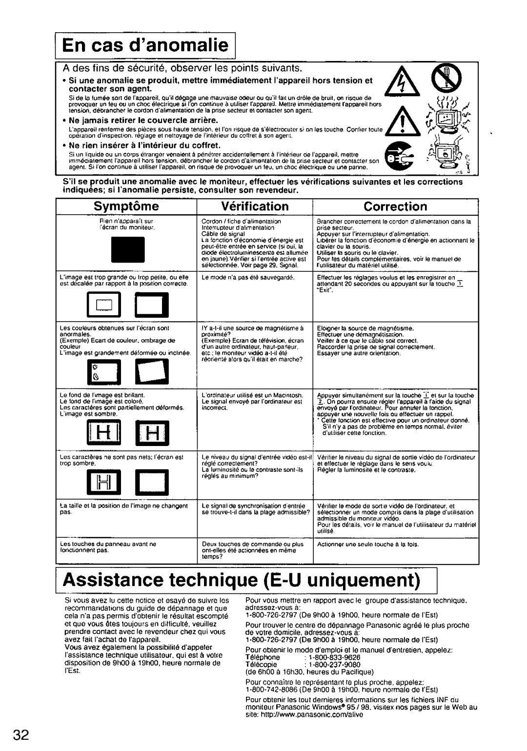 Panasonic TX-D9S45MB manual 