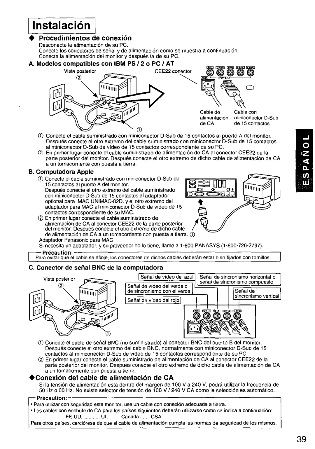 Panasonic TX-D9S45MB manual 