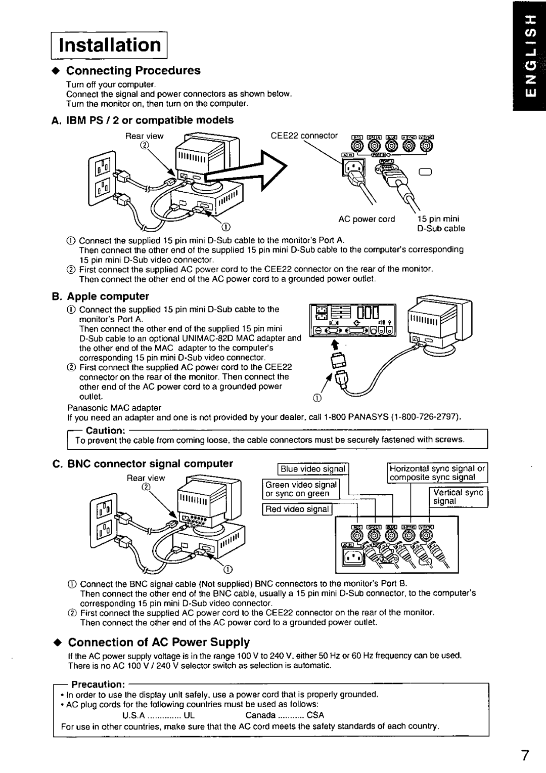 Panasonic TX-D9S45MB manual 