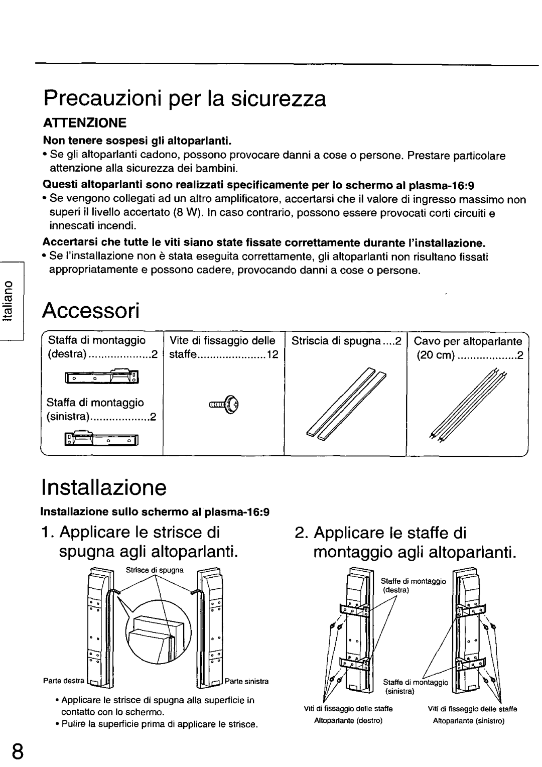 Panasonic TY-SP37P4-S, TY-SP42PM3, TY-SP50PHD3, TY-SP50PH3, SP42PWD3, TY-SP37P4-K manual 