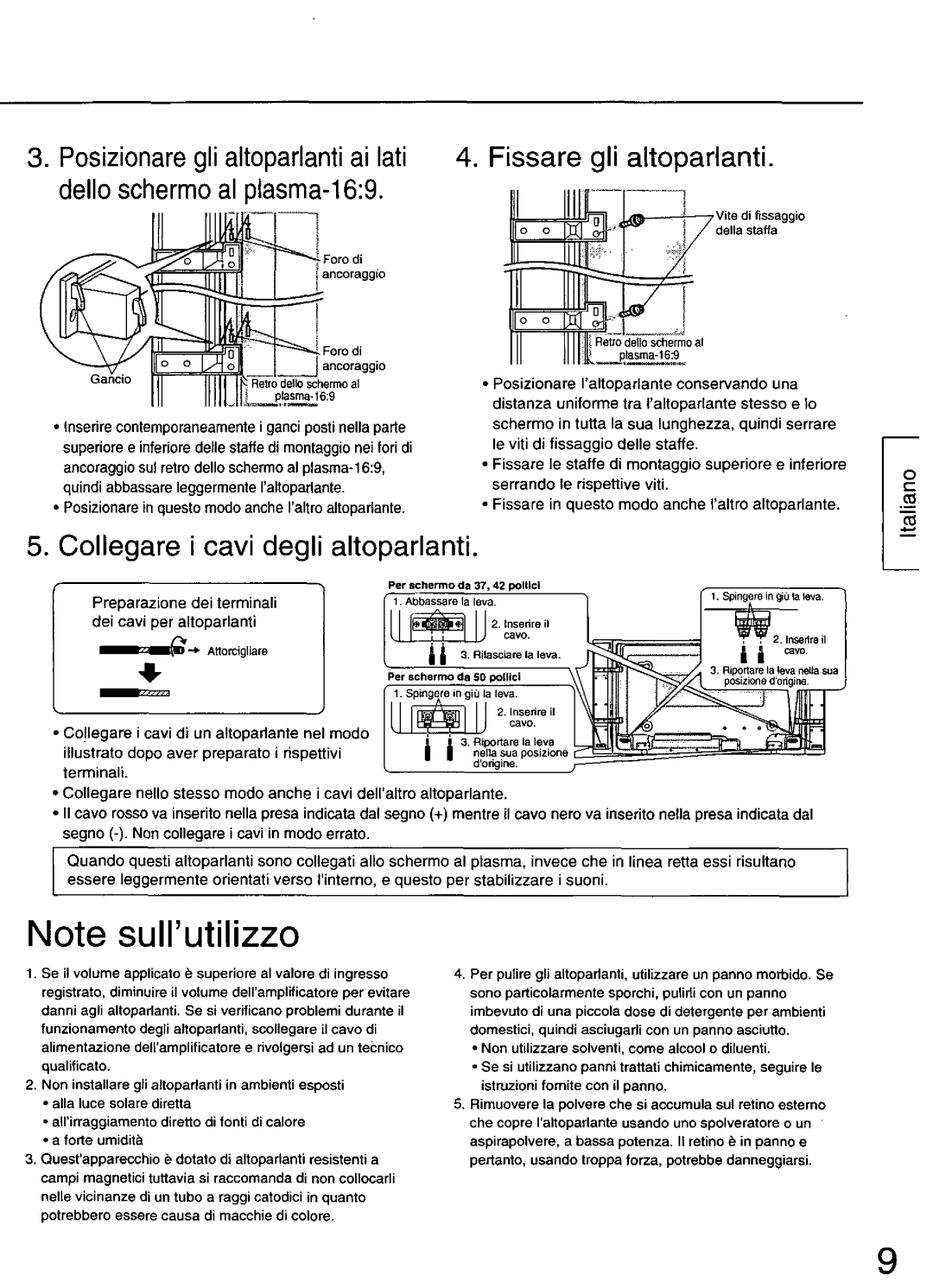 Panasonic TY-SP50PH3, TY-SP42PM3, TY-SP50PHD3, TY-SP37P4-S, SP42PWD3, TY-SP37P4-K manual 