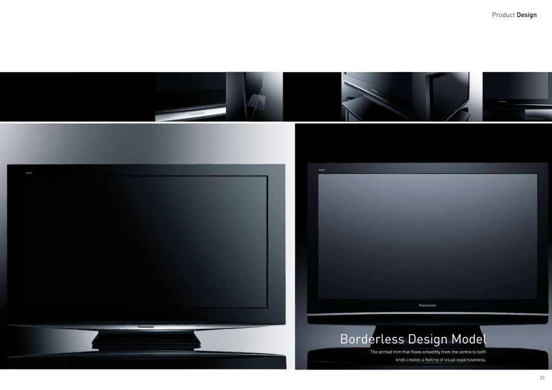 Panasonic TY-WK42PR4W manual Borderless Design Model 