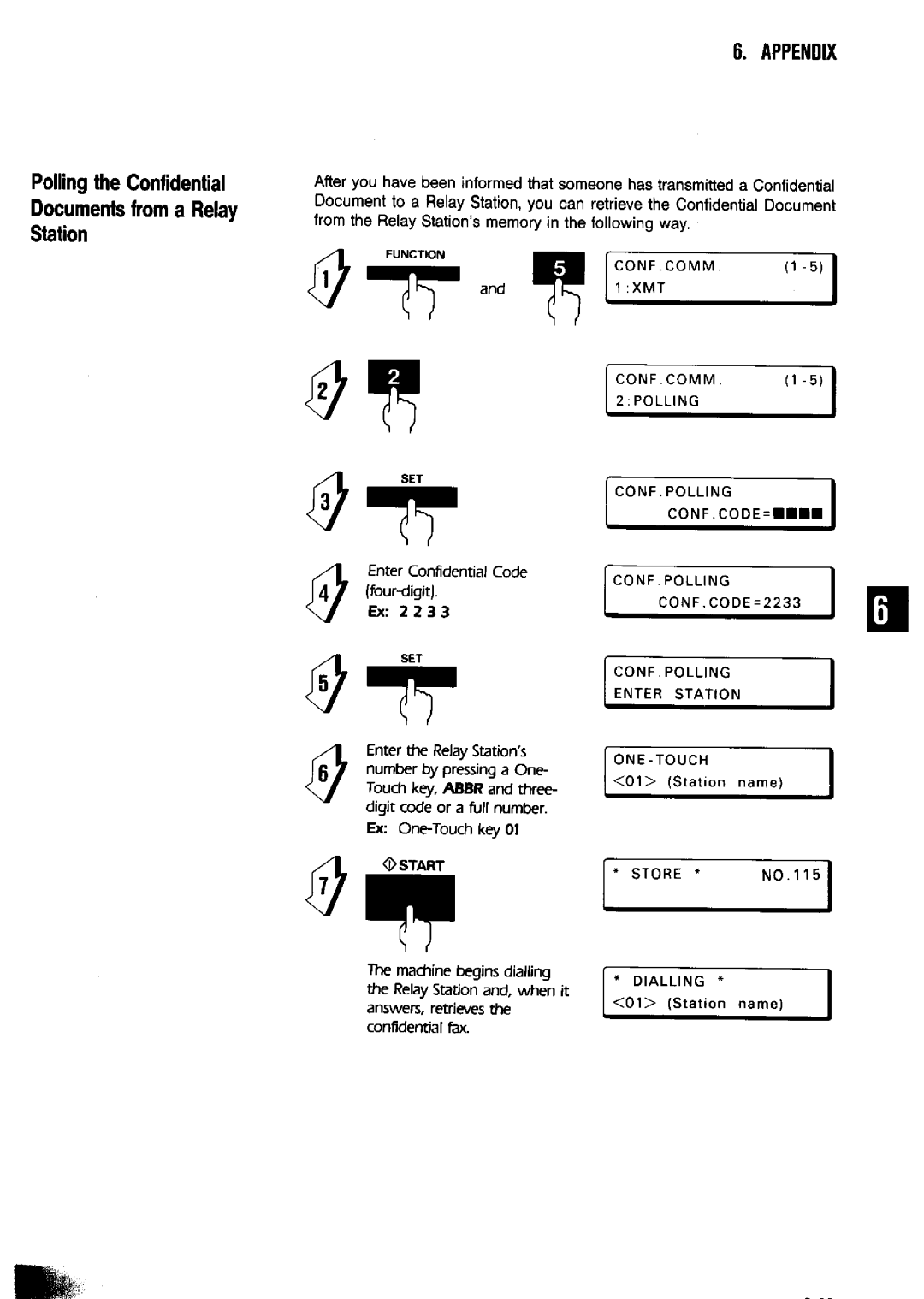 Panasonic UF-650 manual 