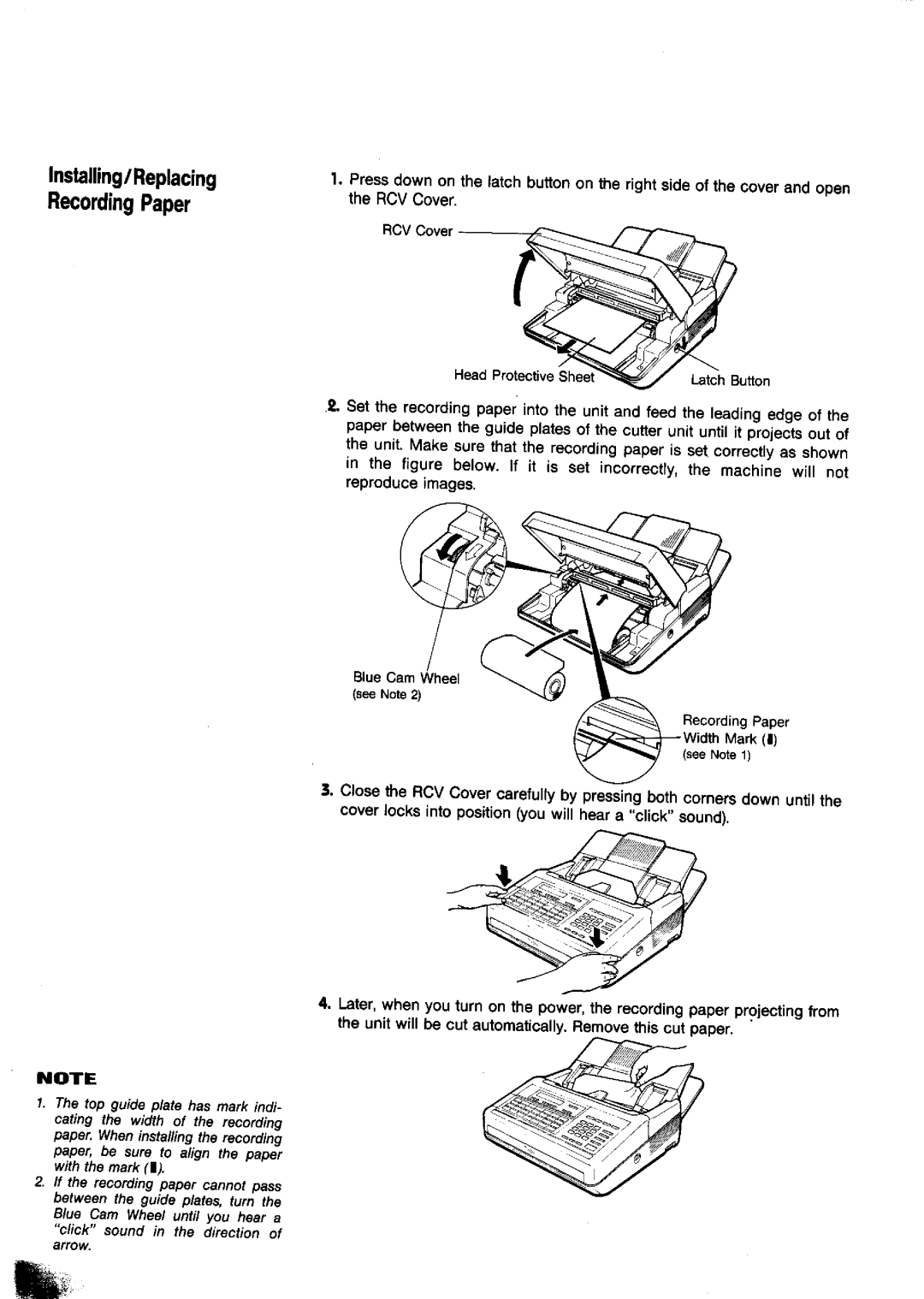 Panasonic UF-650 manual 