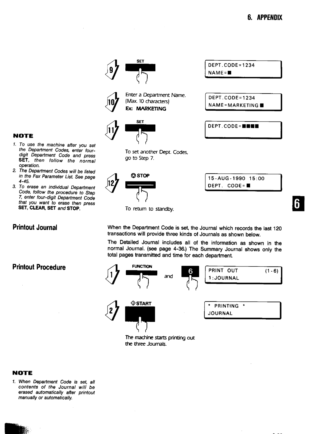 Panasonic UF-650 manual 