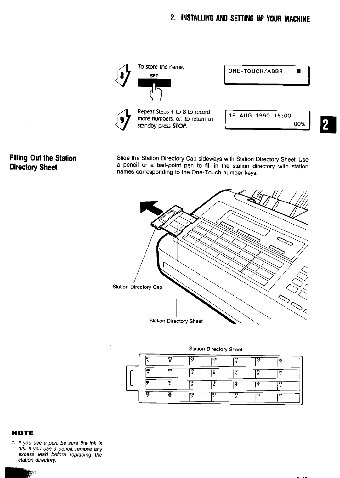 Panasonic UF-650 manual 