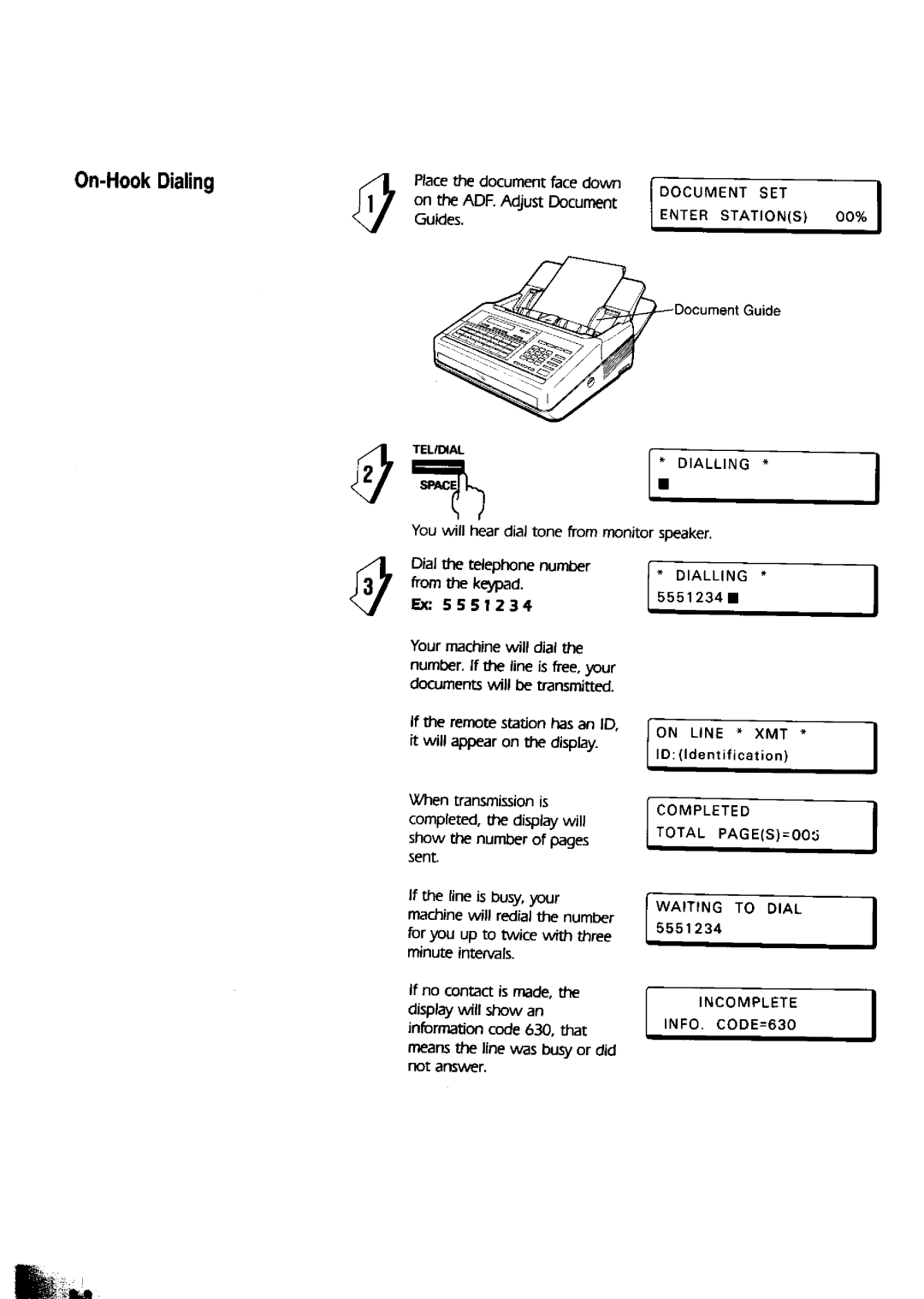 Panasonic UF-650 manual 