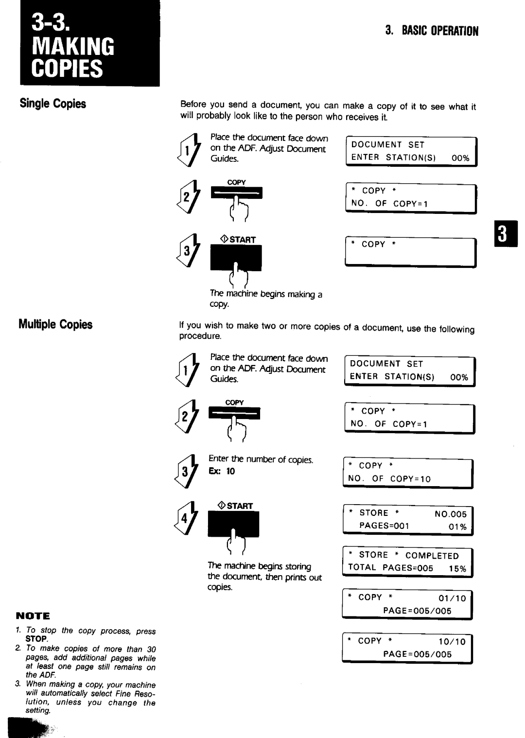 Panasonic UF-650 manual 