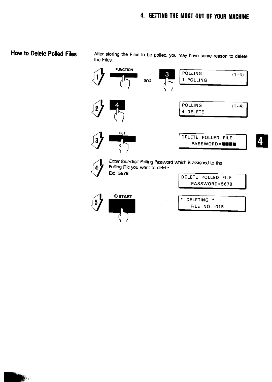 Panasonic UF-650 manual 