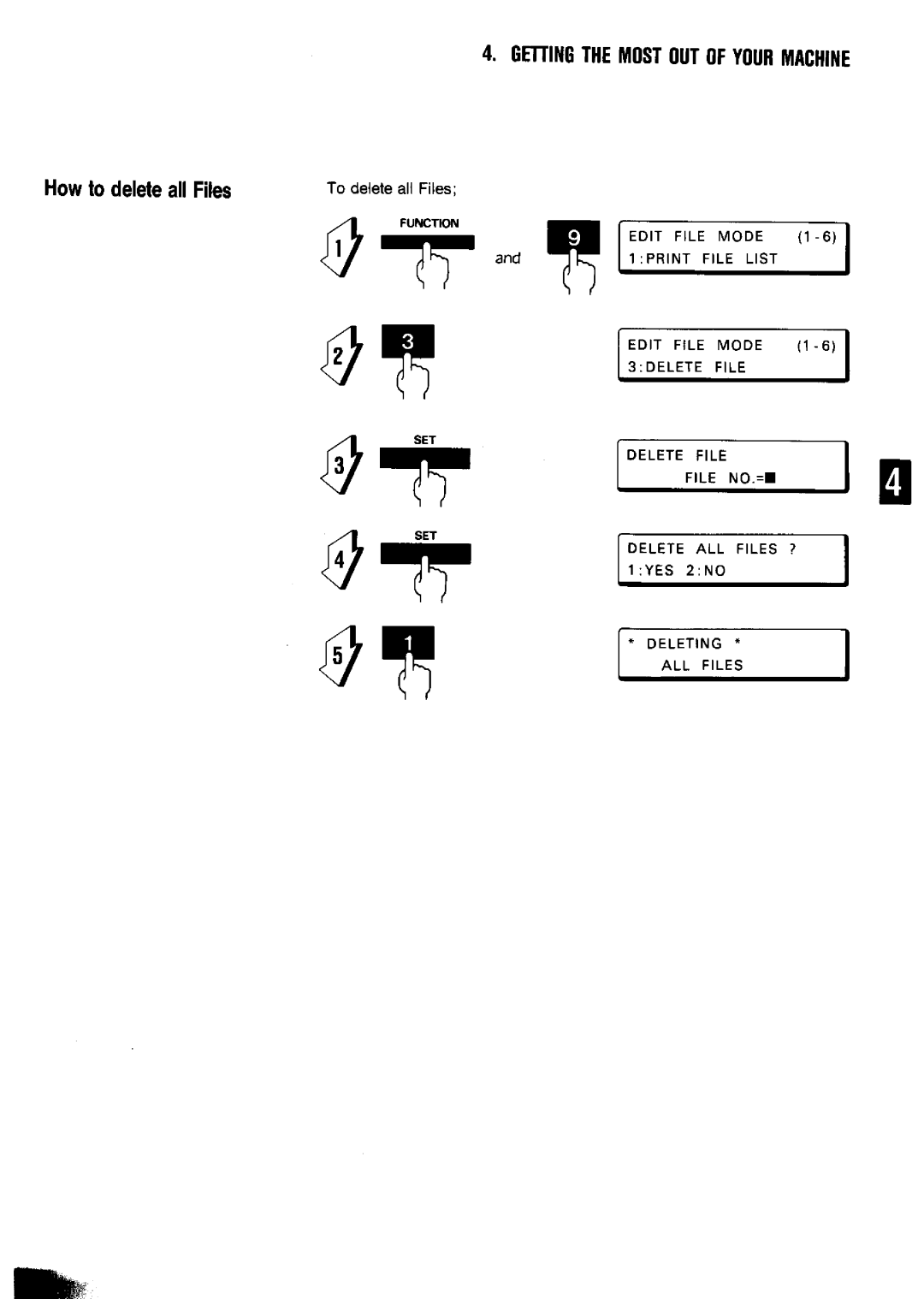 Panasonic UF-650 manual 