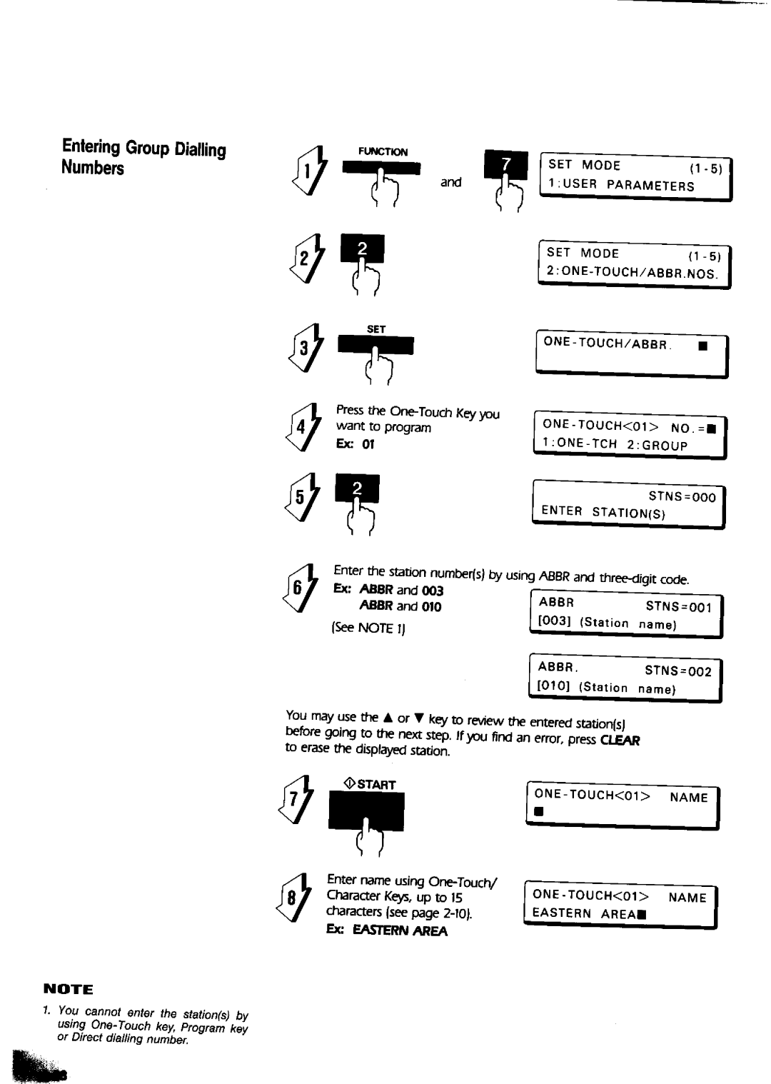 Panasonic UF-650 manual 