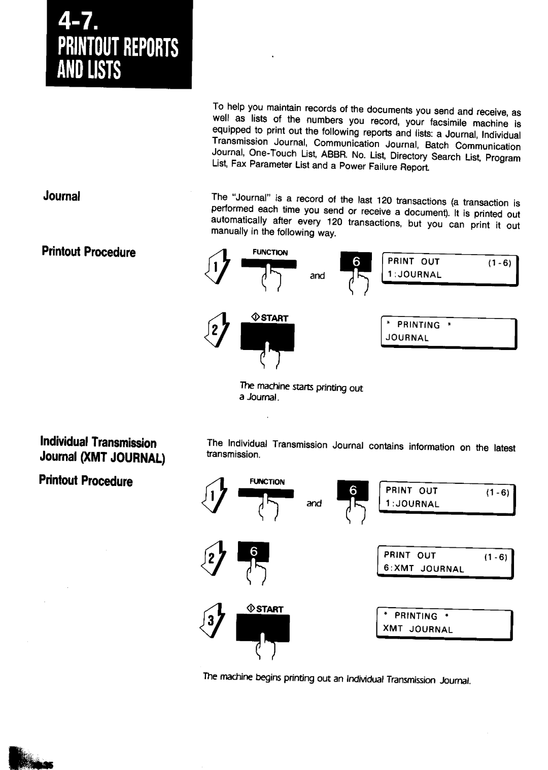 Panasonic UF-650 manual 