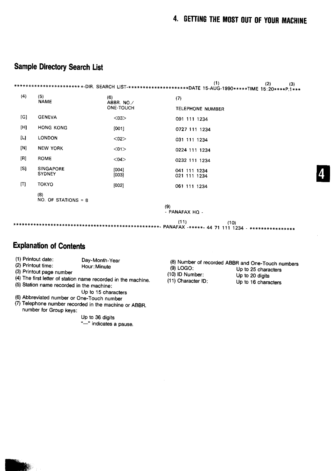 Panasonic UF-650 manual 