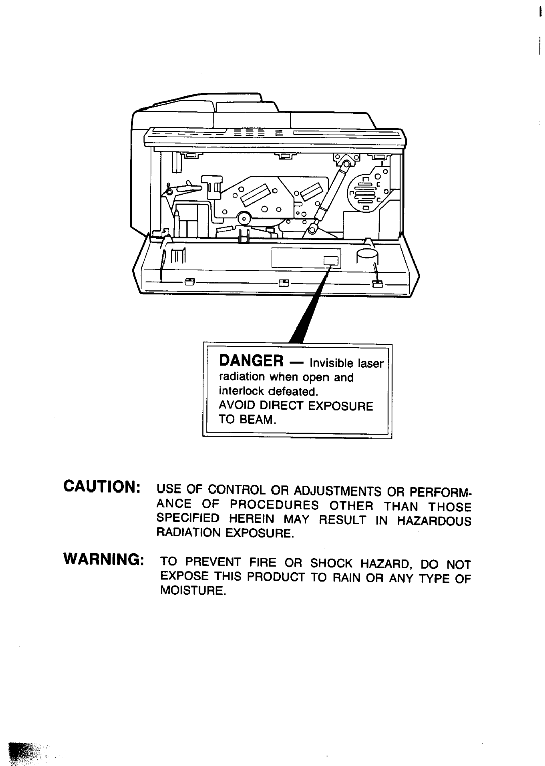 Panasonic UF-750 manual 