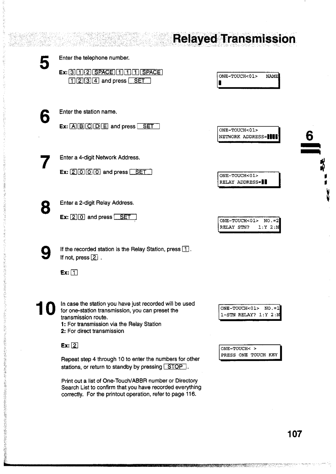 Panasonic UF-755 manual 