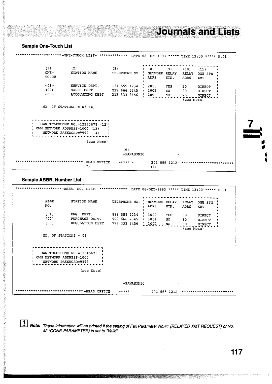 Panasonic UF-755 manual 