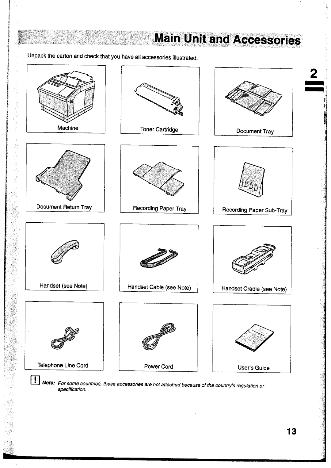 Panasonic UF-755 manual 