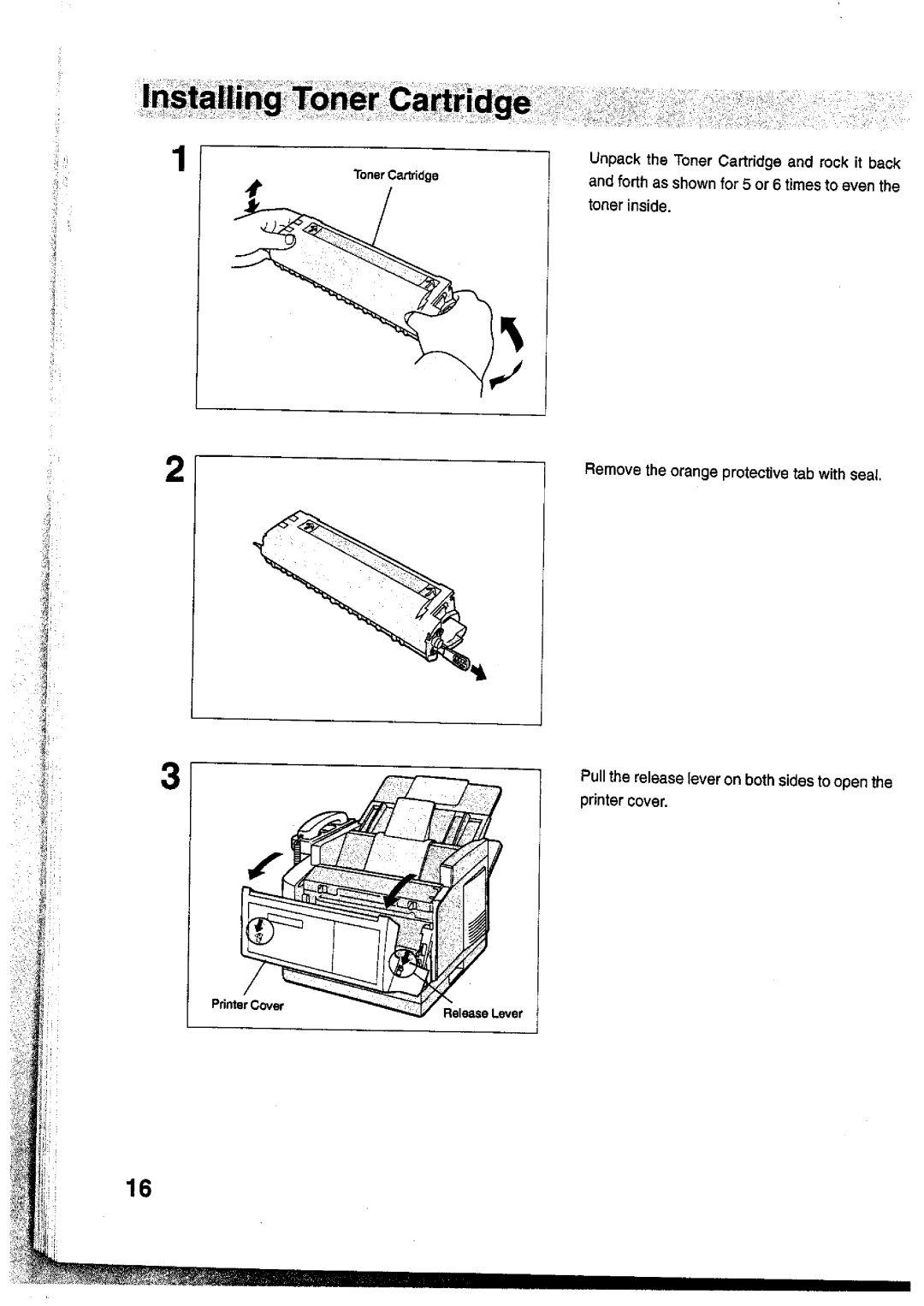 Panasonic UF-755 manual 