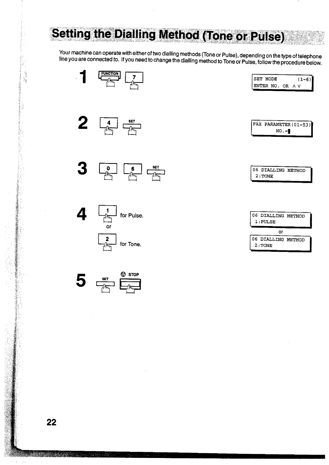 Panasonic UF-755 manual 