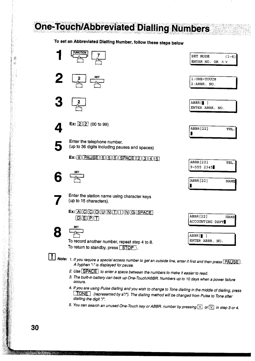 Panasonic UF-755 manual 