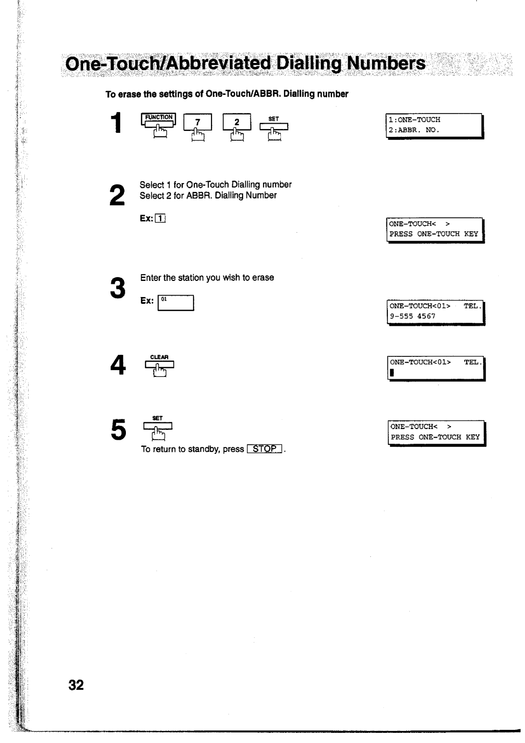 Panasonic UF-755 manual 