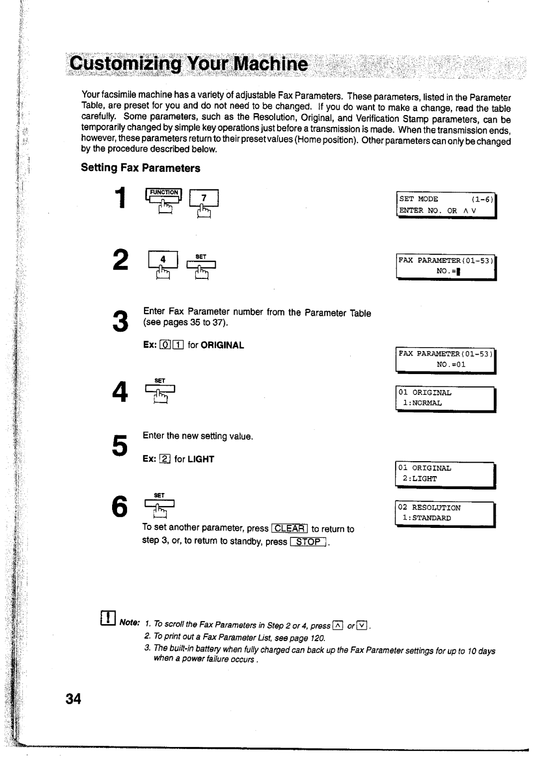 Panasonic UF-755 manual 