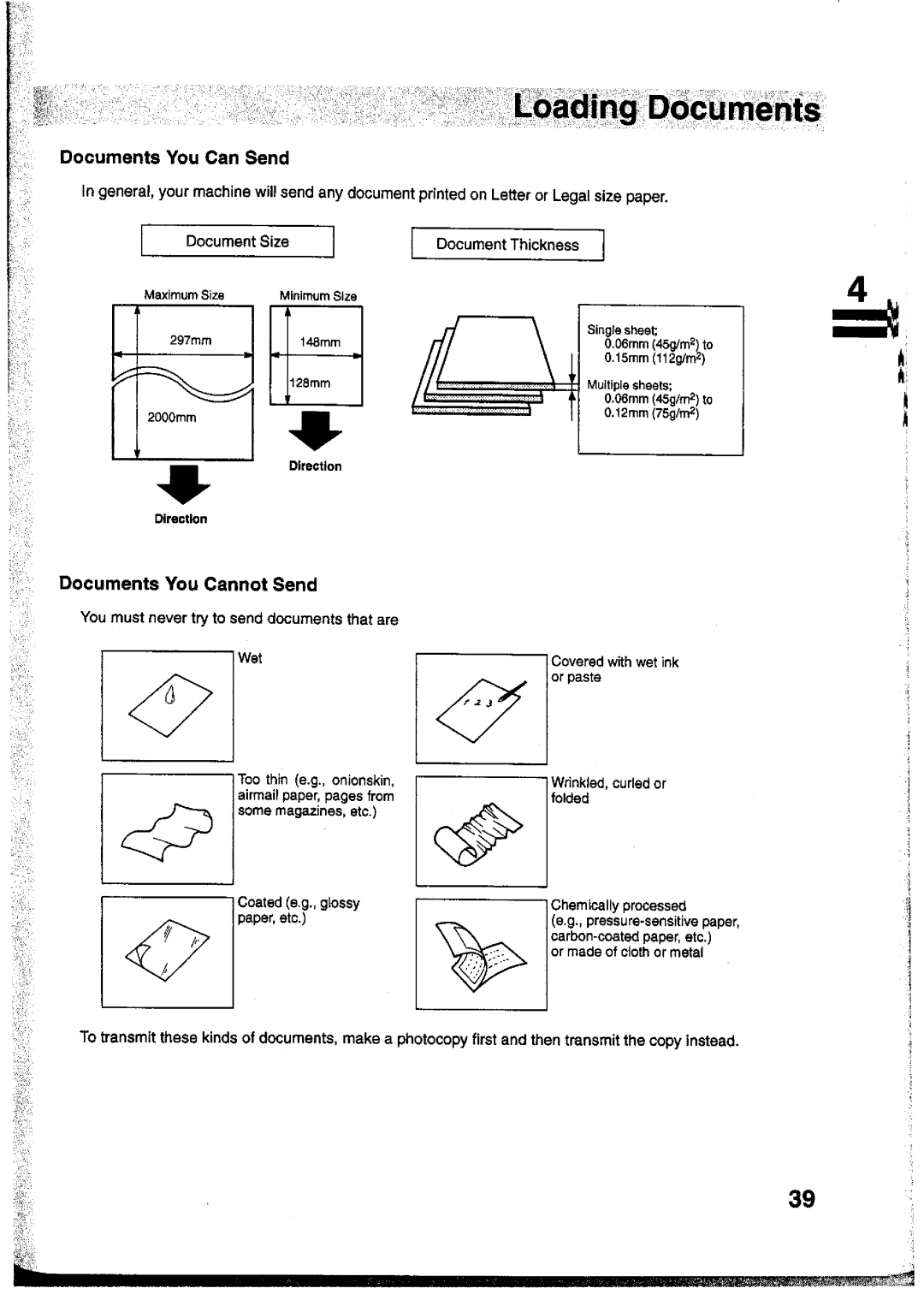 Panasonic UF-755 manual 