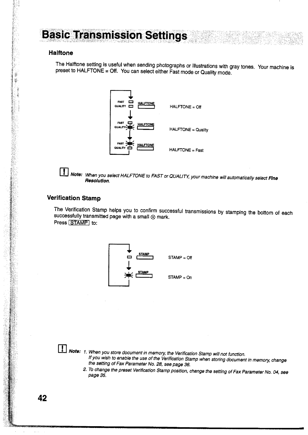 Panasonic UF-755 manual 