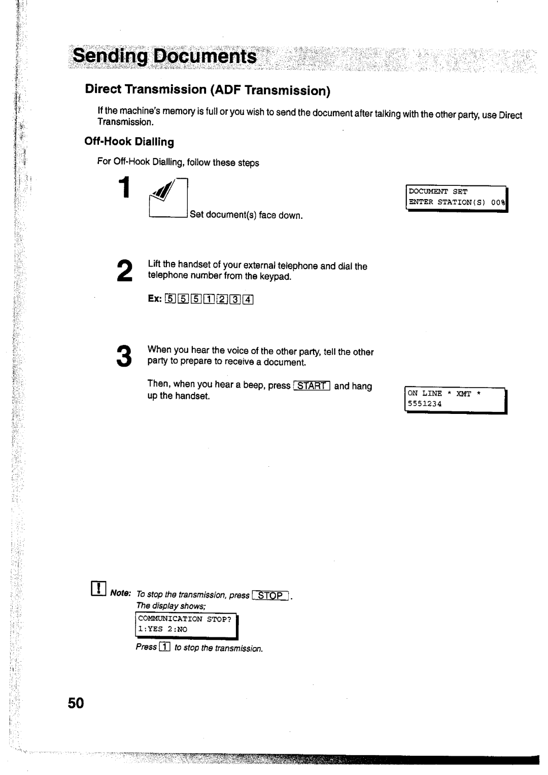 Panasonic UF-755 manual 