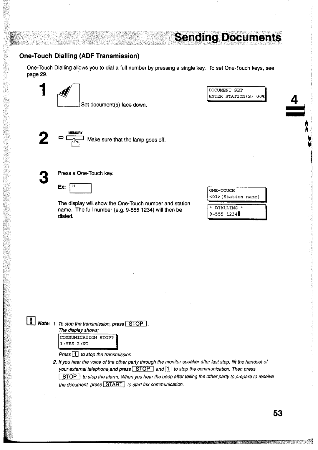 Panasonic UF-755 manual 