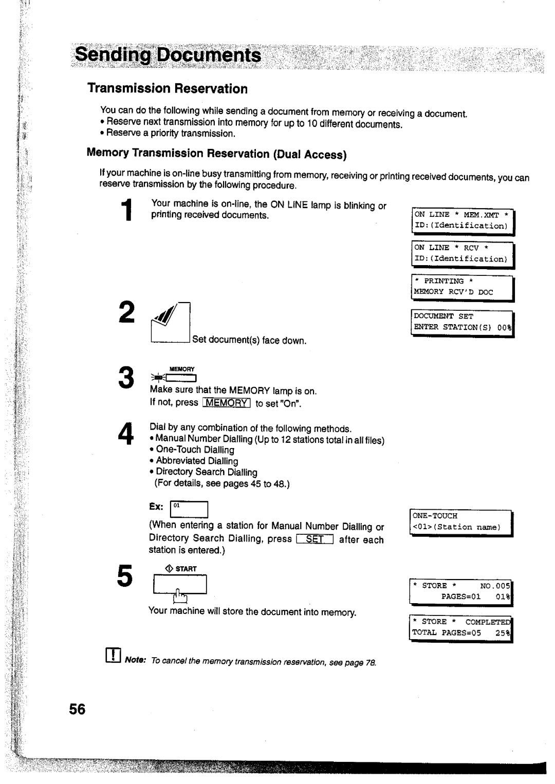 Panasonic UF-755 manual 