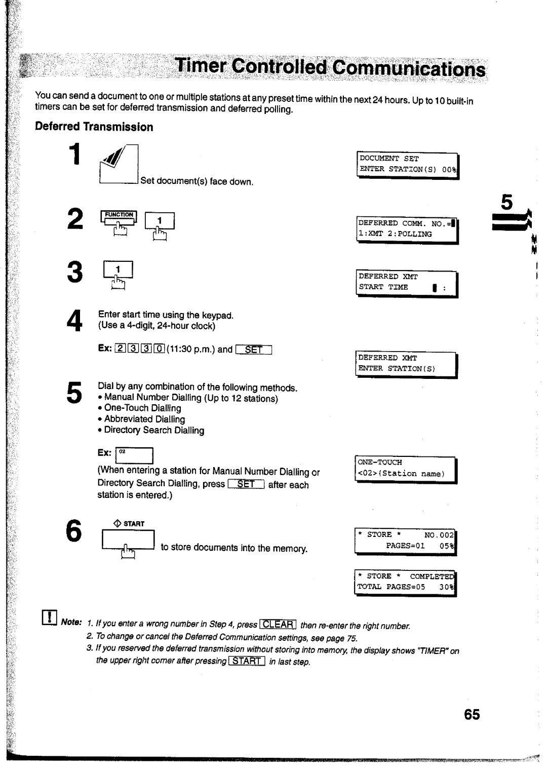 Panasonic UF-755 manual 