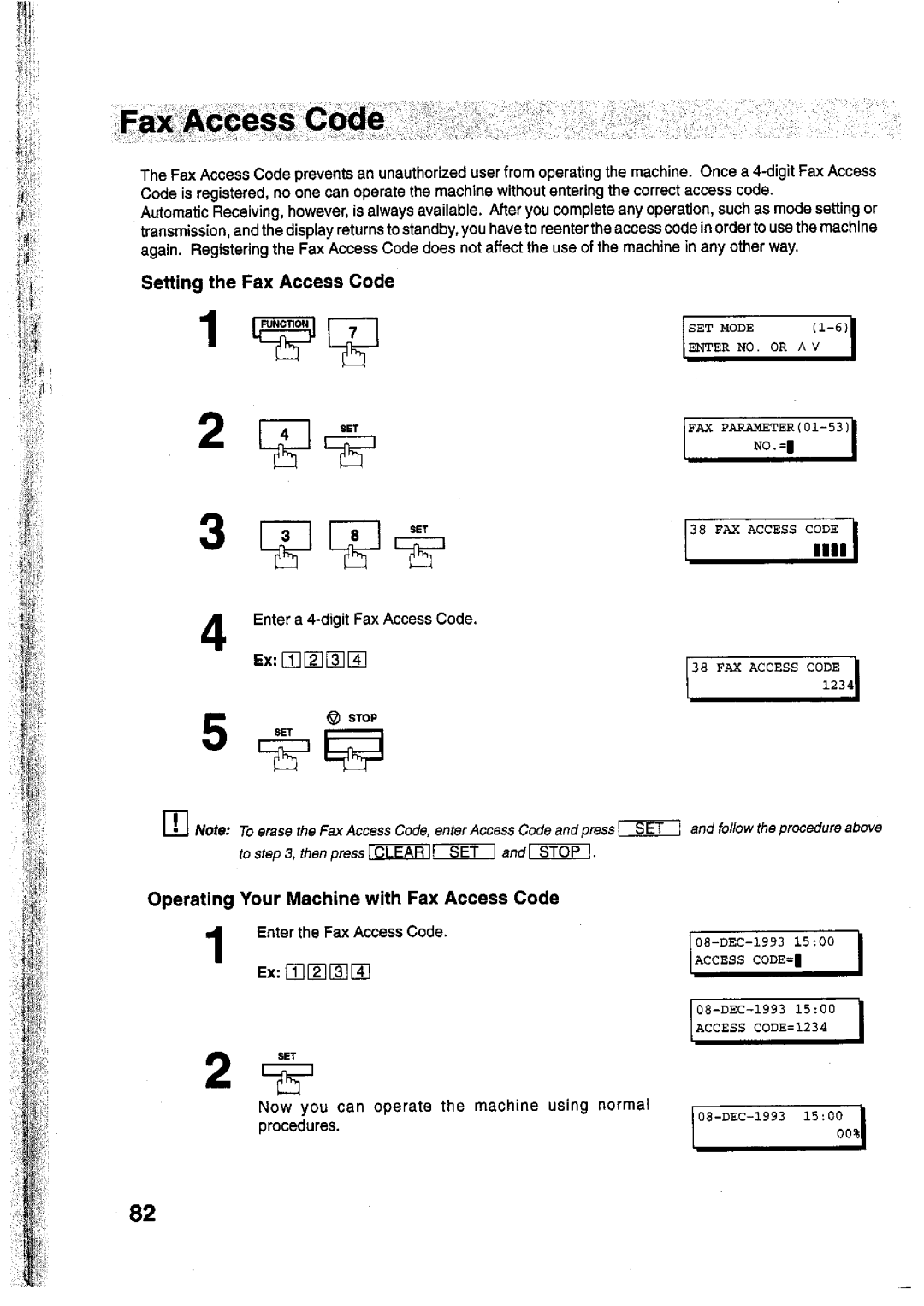 Panasonic UF-755 manual 