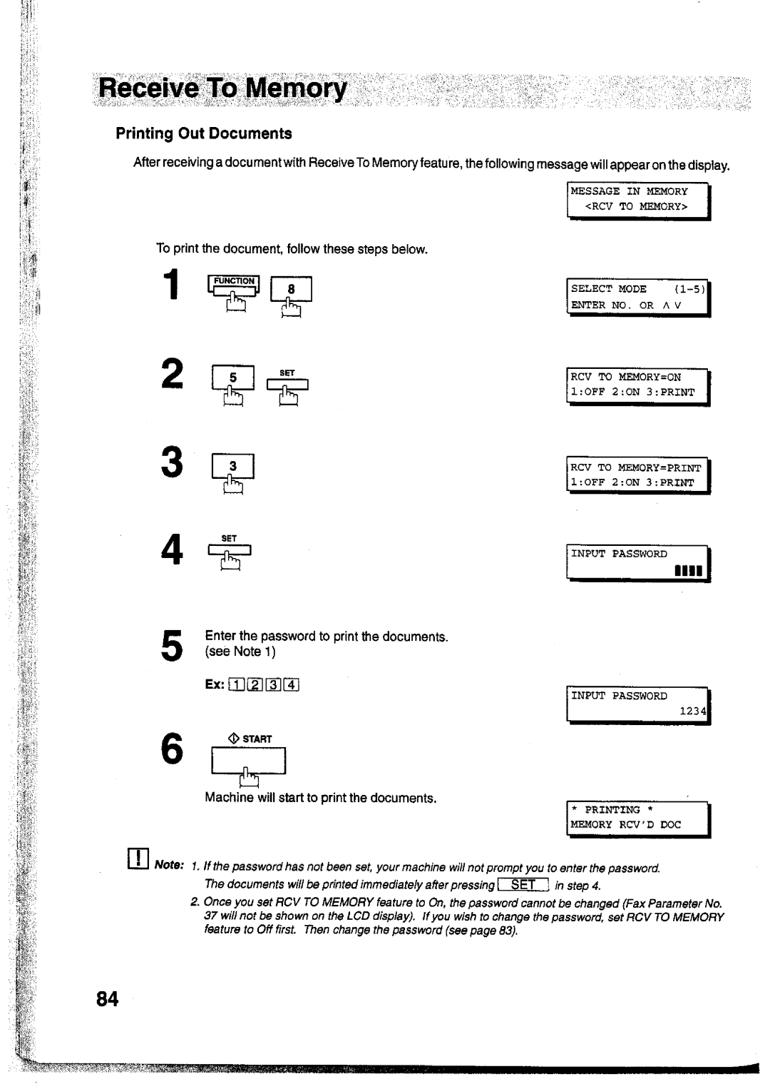 Panasonic UF-755 manual 