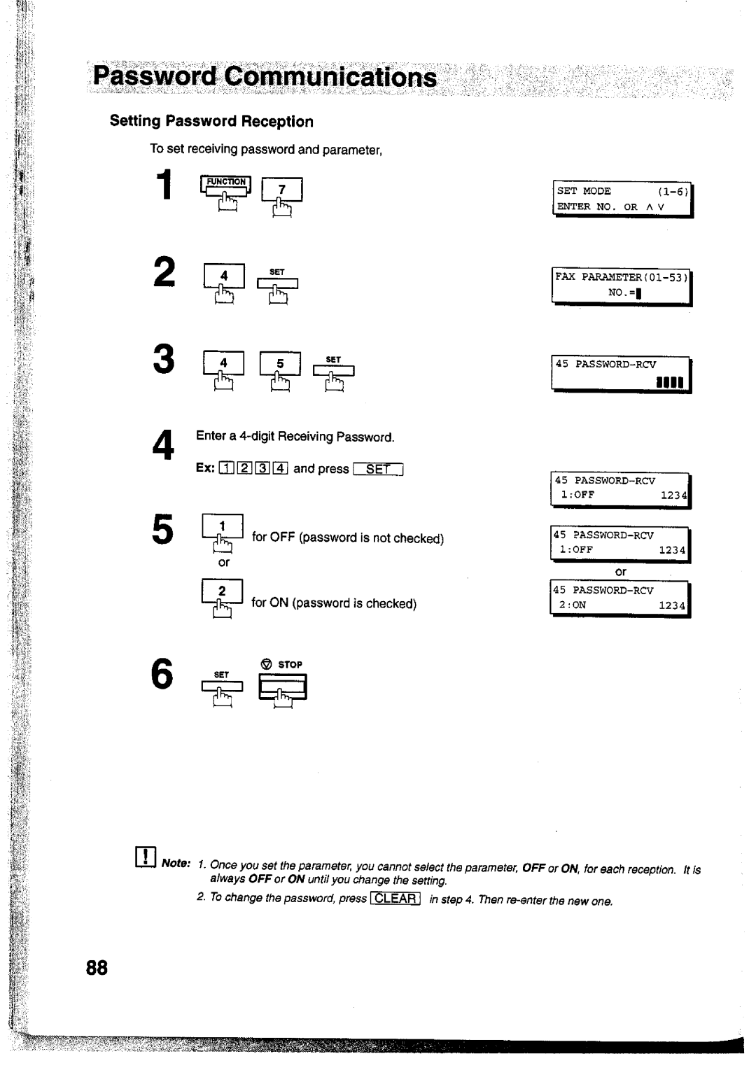 Panasonic UF-755 manual 