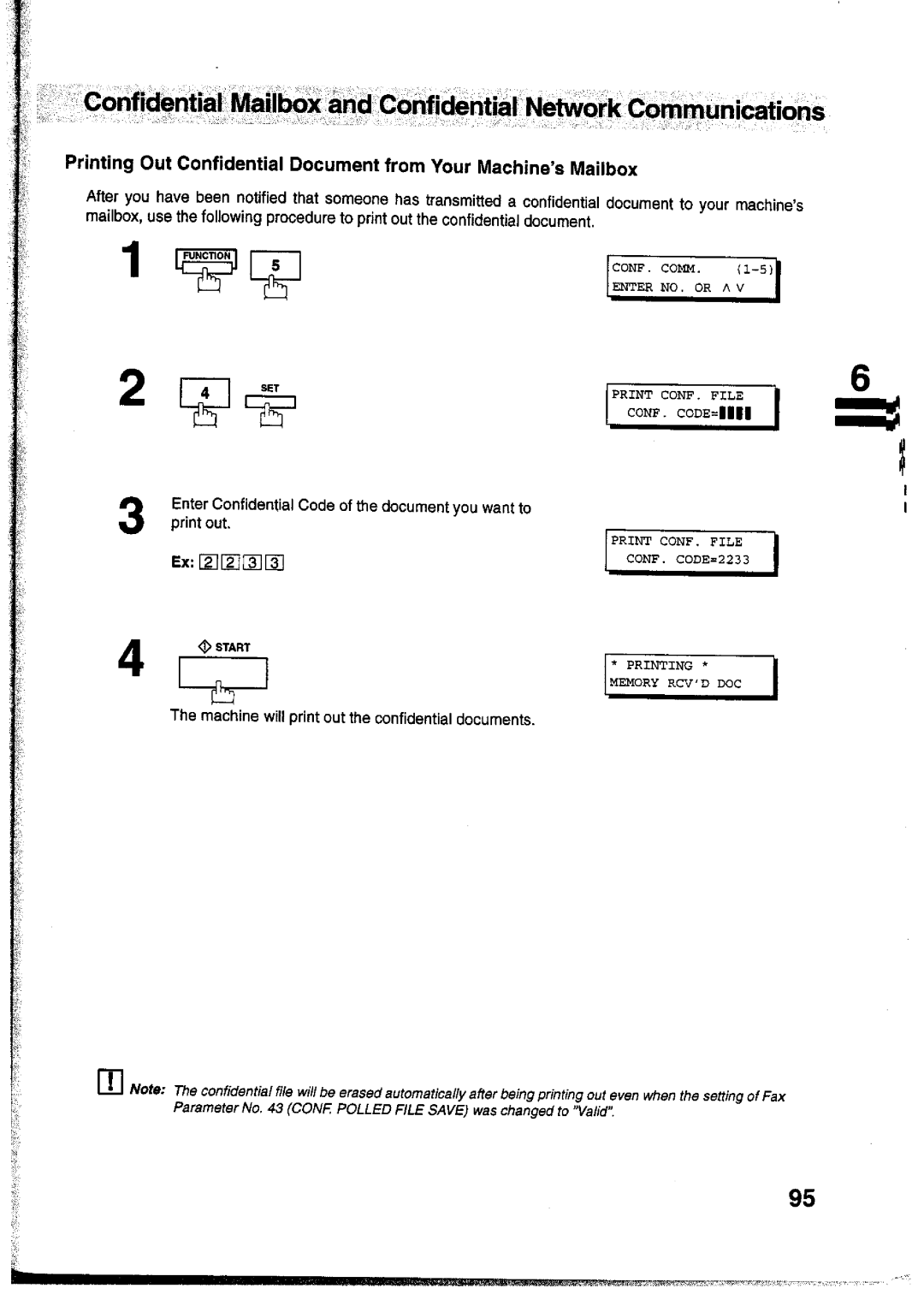 Panasonic UF-755 manual 