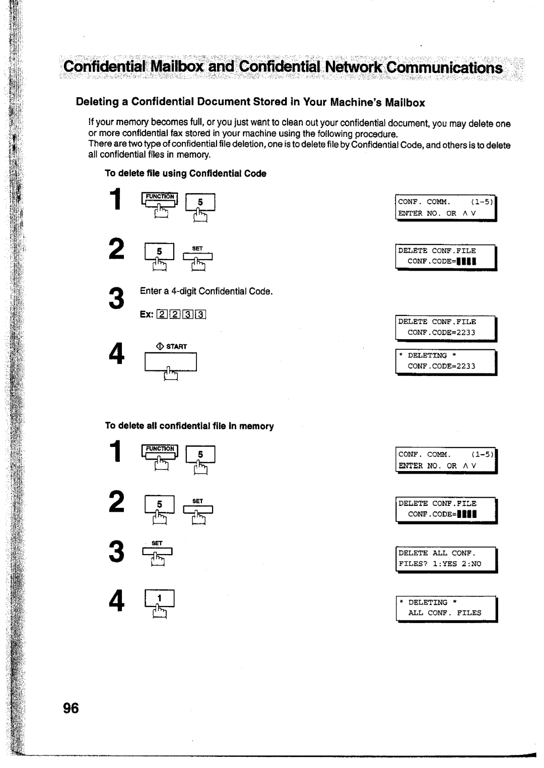 Panasonic UF-755 manual 