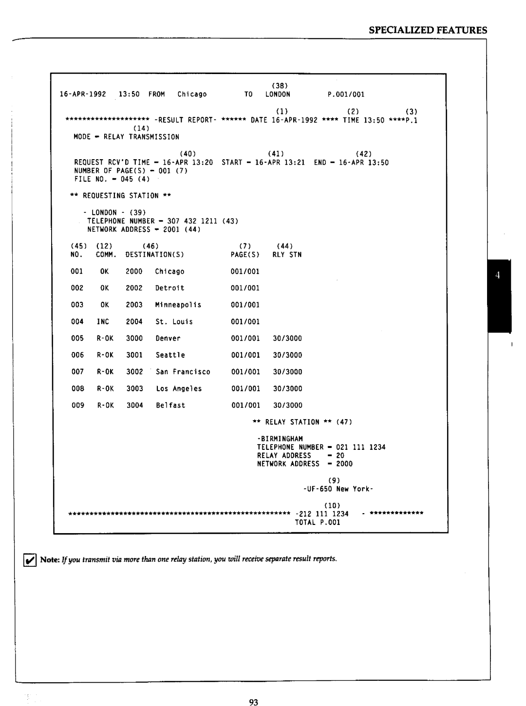 Panasonic UF-766 manual 