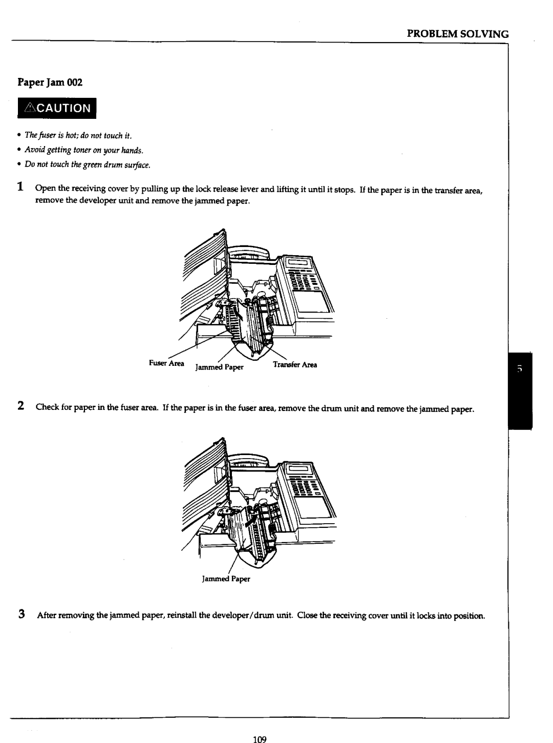 Panasonic UF-766 manual 