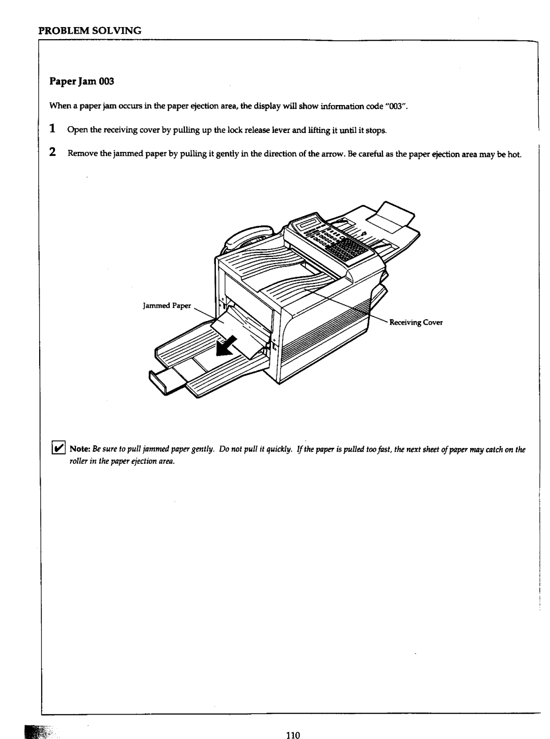 Panasonic UF-766 manual 