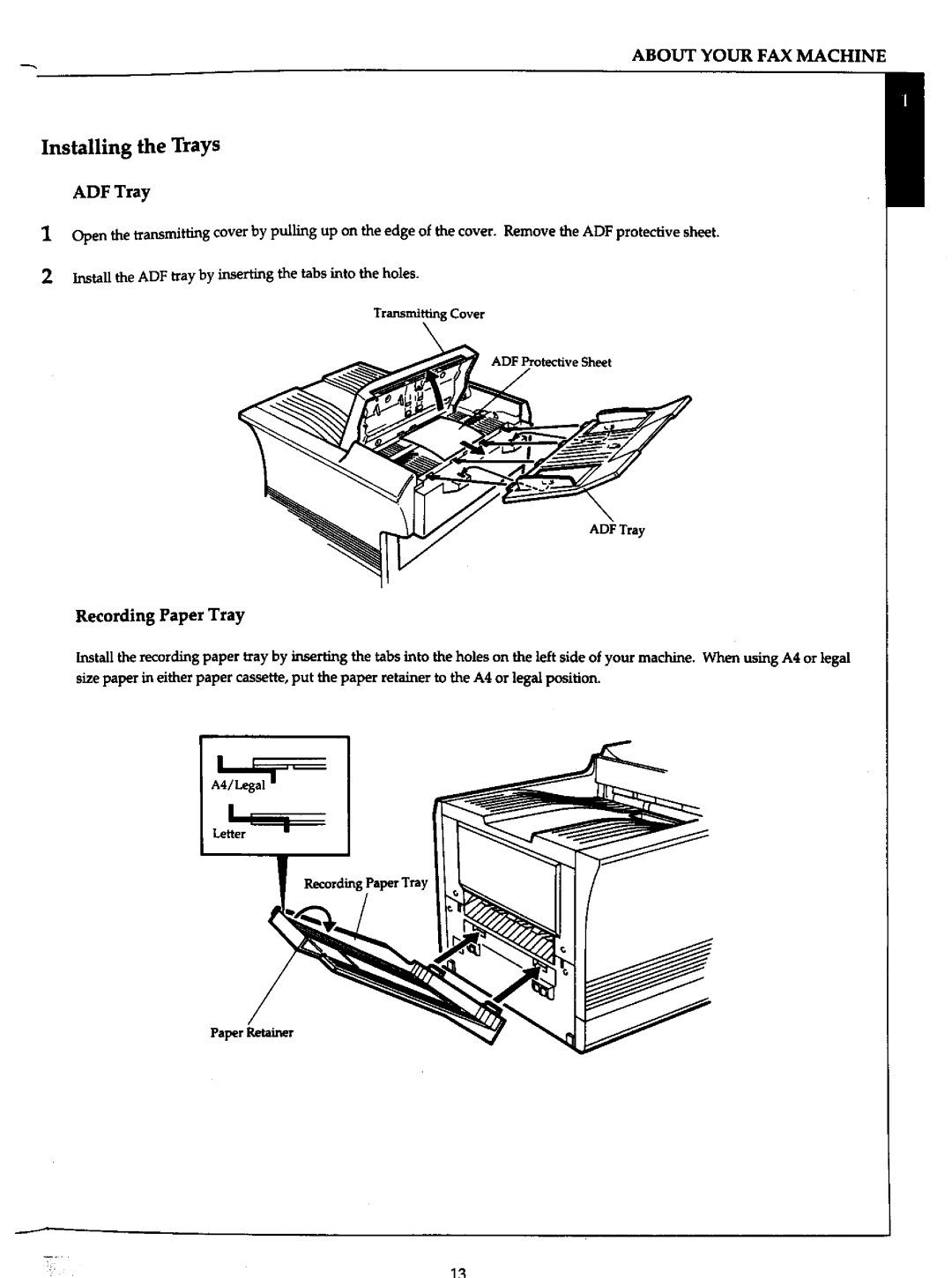 Panasonic UF-766 manual 