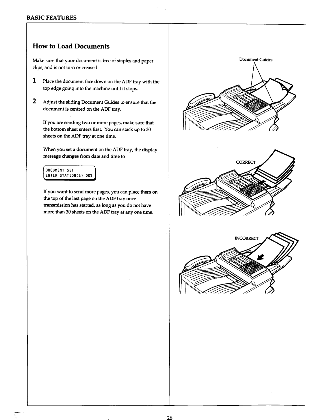 Panasonic UF-766 manual 