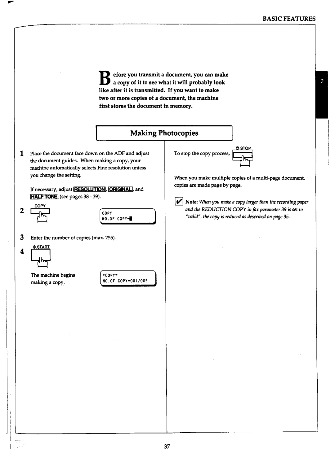 Panasonic UF-766 manual 