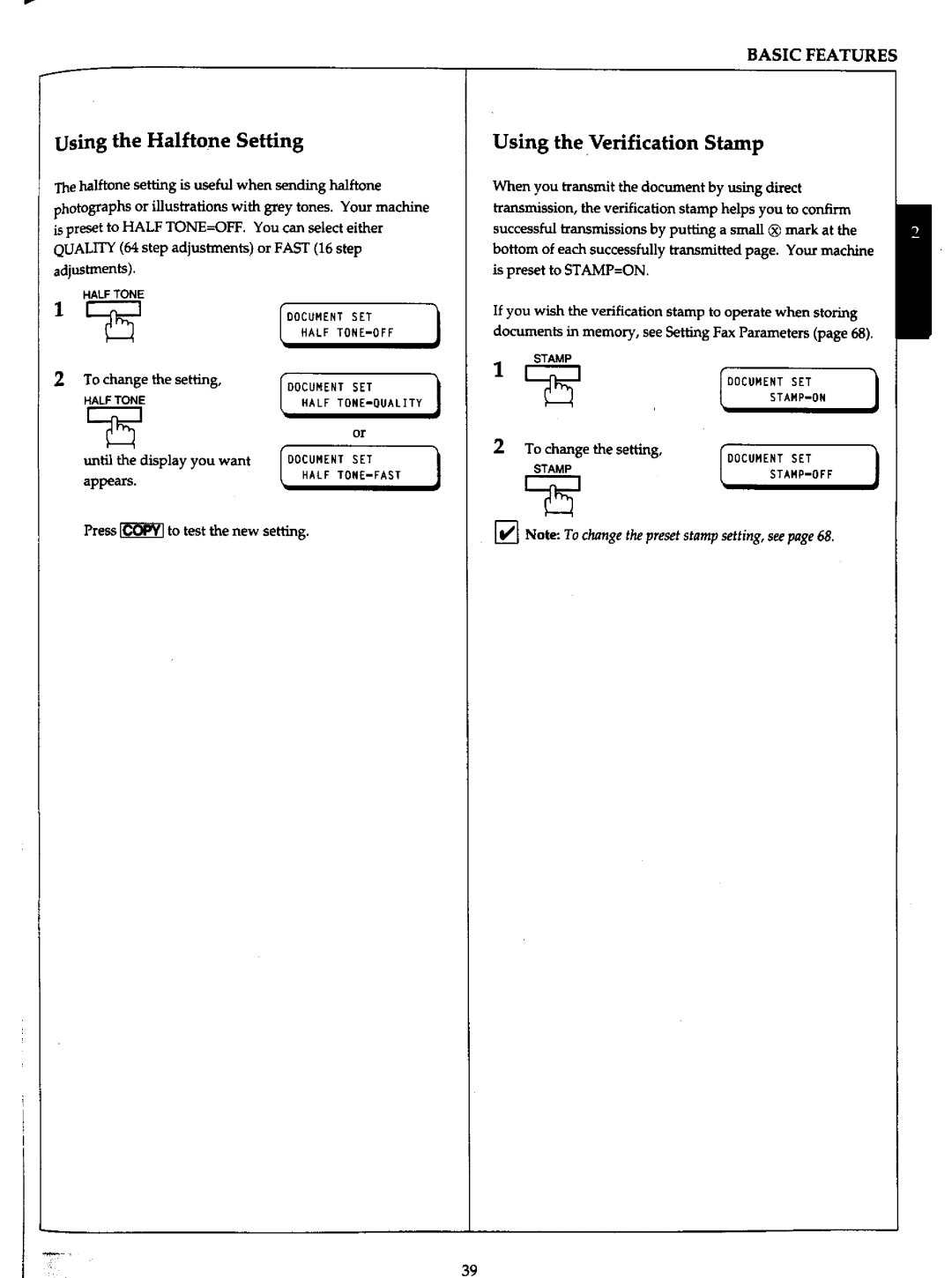 Panasonic UF-766 manual 