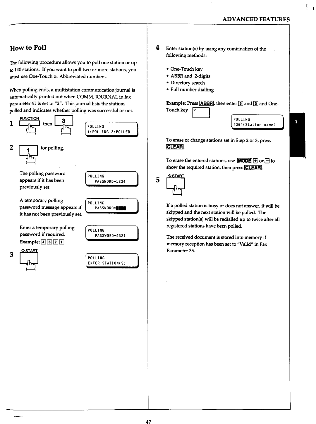 Panasonic UF-766 manual 