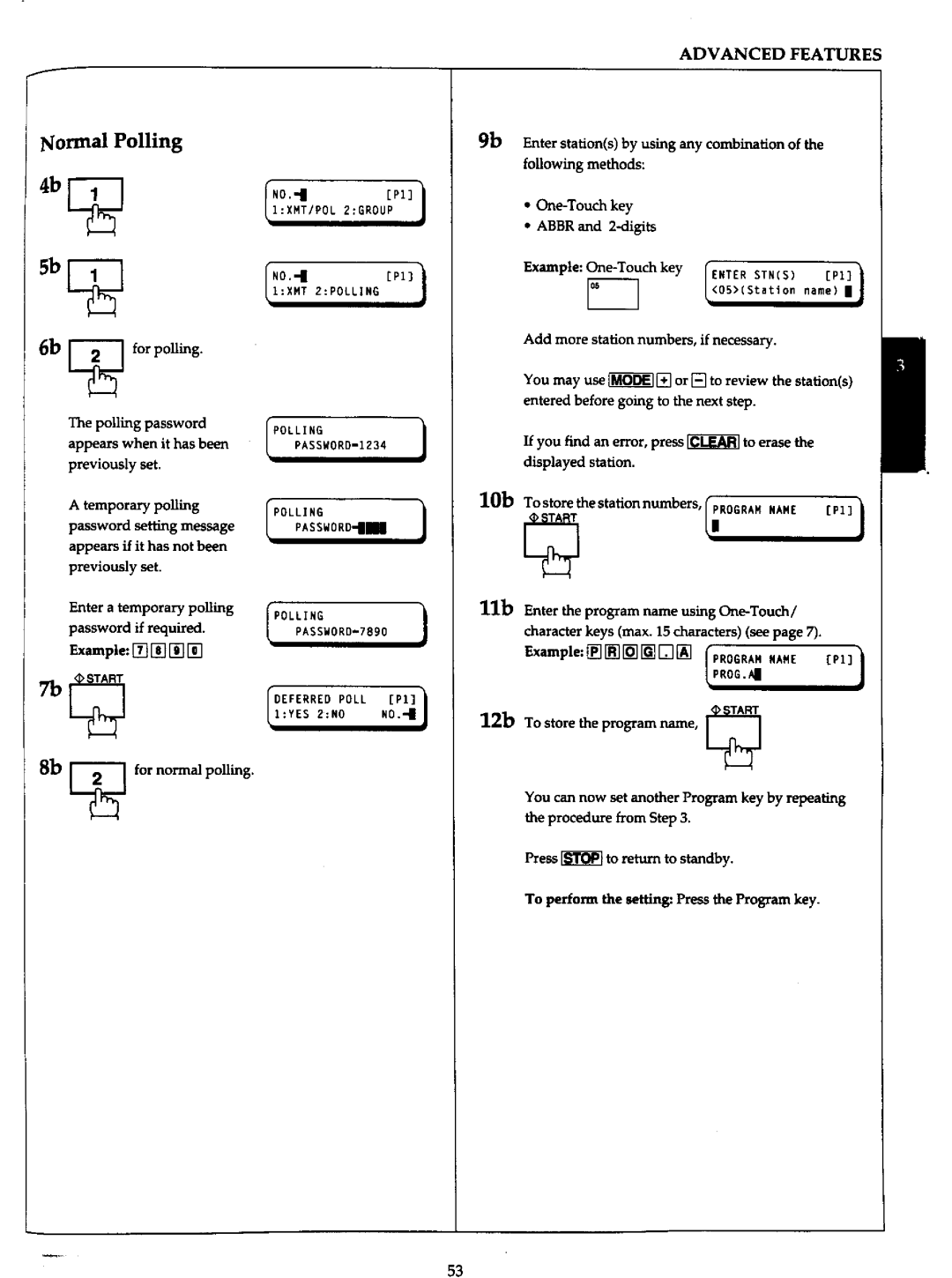 Panasonic UF-766 manual 