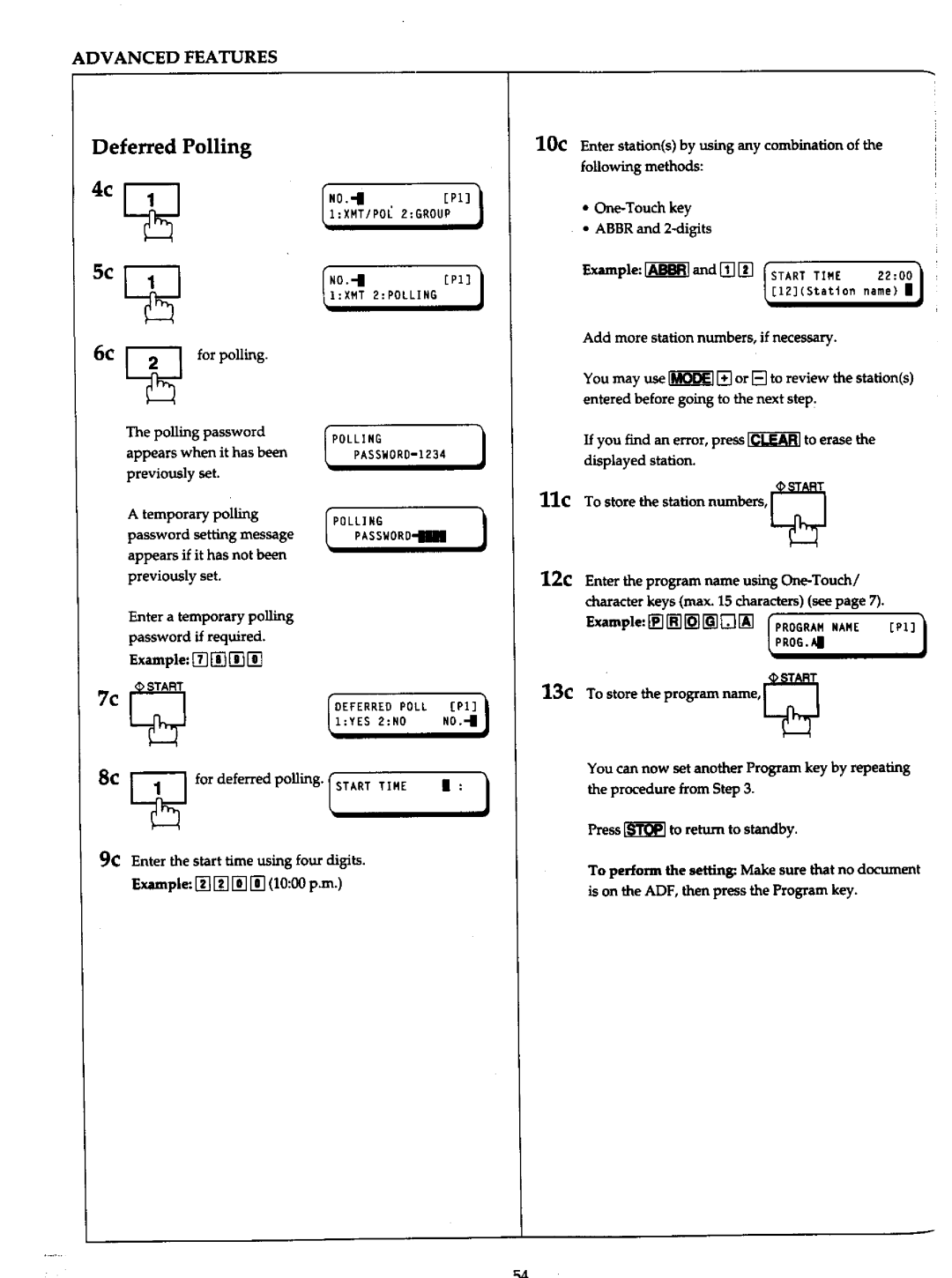 Panasonic UF-766 manual 